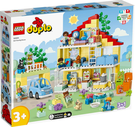 LEGO Duplo 3-i-1-familiehus 10994