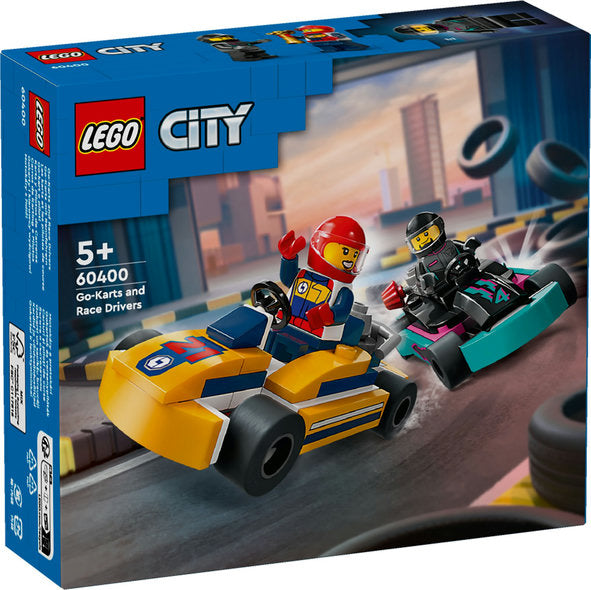 LEGO City Gokarts og racerkørere 60400