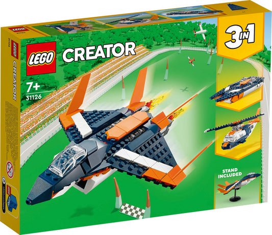 LEGO Supersonisk Jet 31126