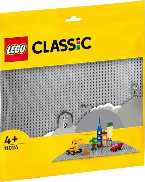LEGO Grå byggeplade 11024
