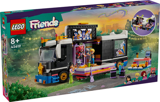 LEGO Friends Popstjerne-turnebus 42619