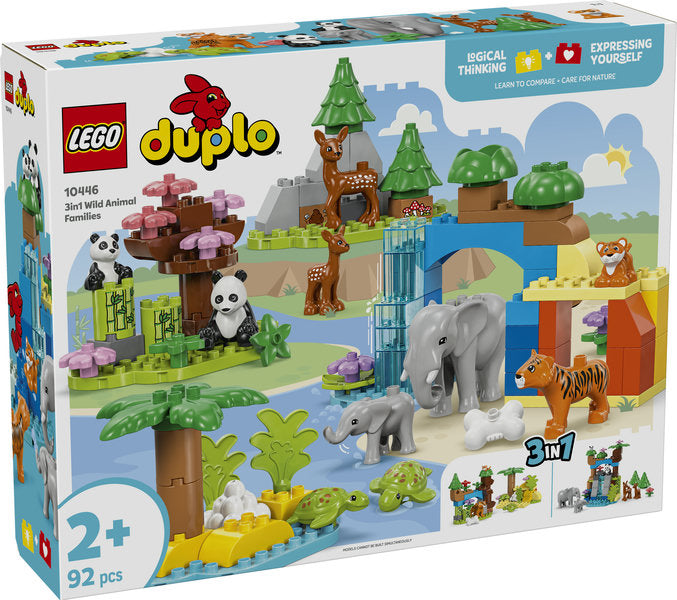 LEGO Duplo 3-i-1 vilde dyrefamilier 10446