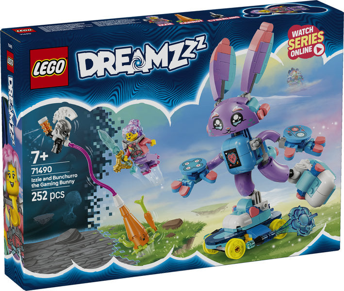 LEGO Dreamzzz Izzie og gaming-kaninen Bunchurro 71490