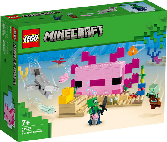 LEGO Minecraft Axolotl-huset 21247