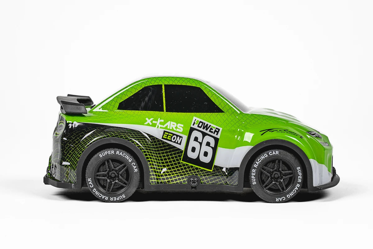 TEC-TOY Mini Rally R/C 1:24 2,4GHz w/light, green