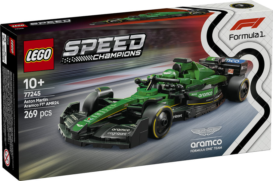 LEGO Speed Aston Martin Aramco F1 AMR24-racerbil 77245
