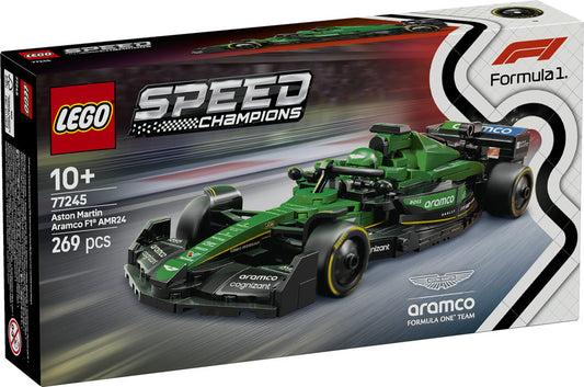LEGO Speed Aston Martin Aramco F1 AMR24-racerbil 77245