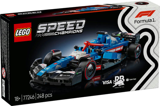 LEGO speed champions Visa Cash App RB VCARB 01 F1®-racerbil
