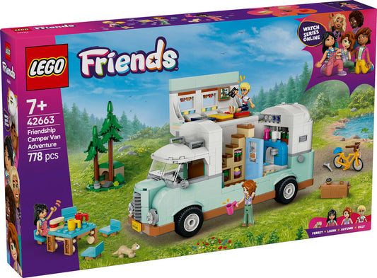 LEGO Friends Venskabs-autocamper på eventyr 42663