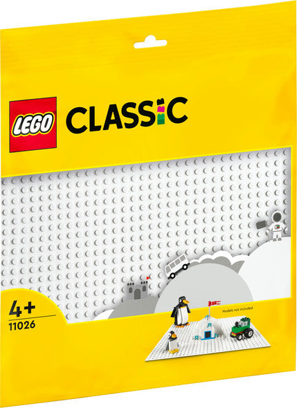 LEGO Classic hvid plade 11026