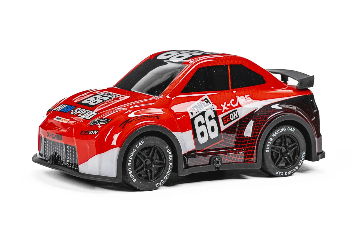 TEC-TOY Mini Rally R/C 1:24 2,4GHz w/light, red