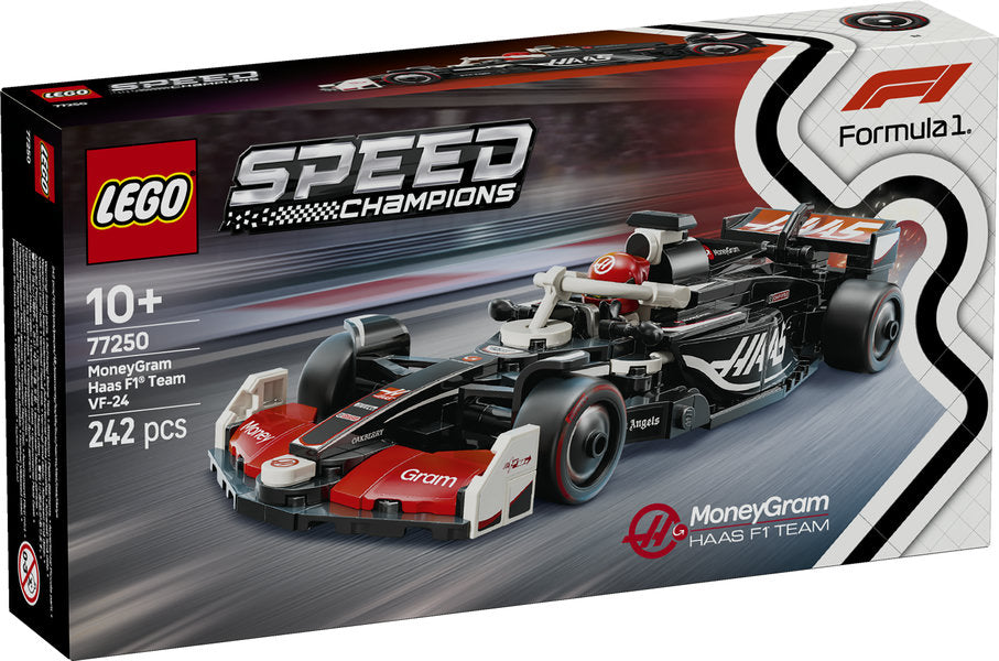 LEGO Speed MoneyGram Haas F1 Team VF-24-racerbil 77250