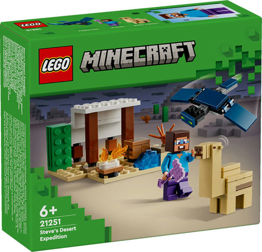 LEGO Minecraft Steves ørkenekspedition 21251