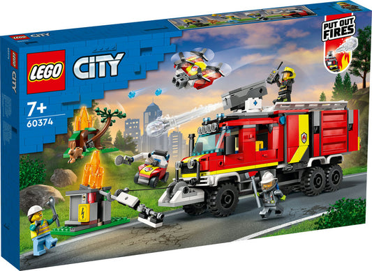 LEGO City Brandvæsnets kommandovogn 60374