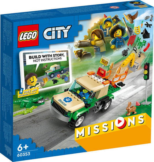 LEGO City Redningsmissioner for vilde dyr 60353