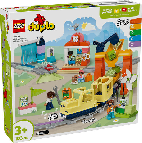 LEGO Duplo Stort interaktivt lokalbanetog 10428