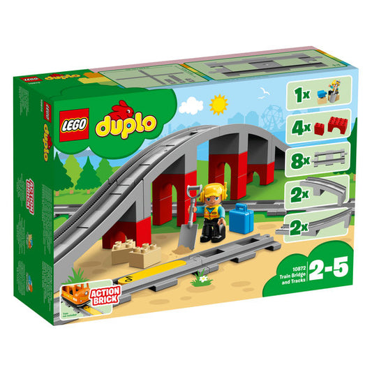 LEGO DUPLO Togbro og spor 10872
