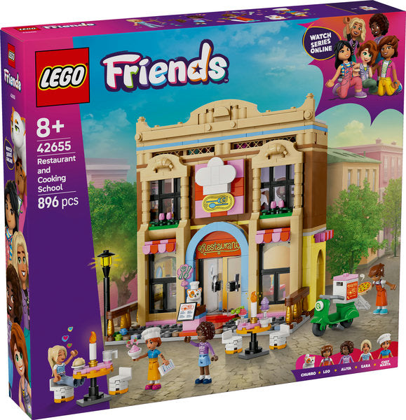 LEGO Friends Restaurant og kokkeskole 42655