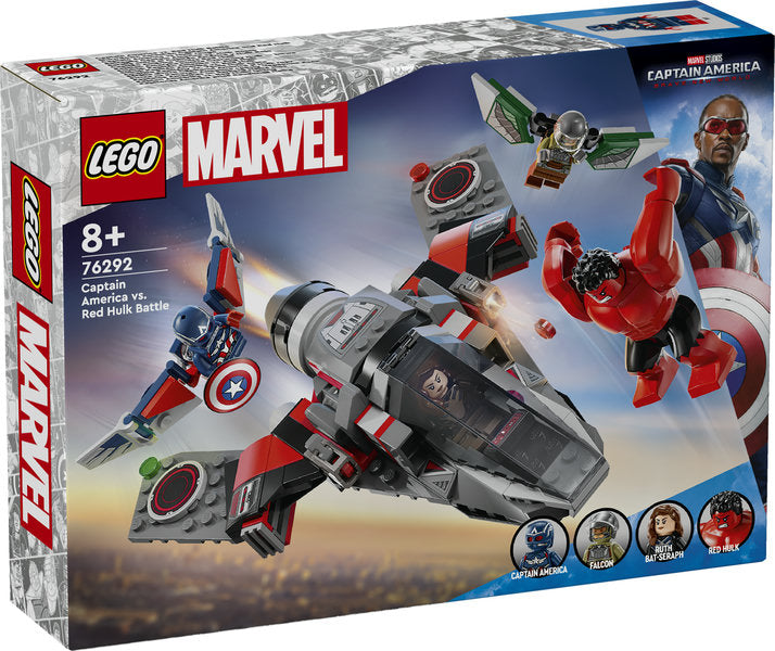 LEGO Marvel Captain America mod Red Hulk 76292
