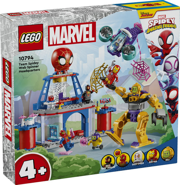 LEGO Marvel Team Spideys netspinder-hovedkvarter 10794