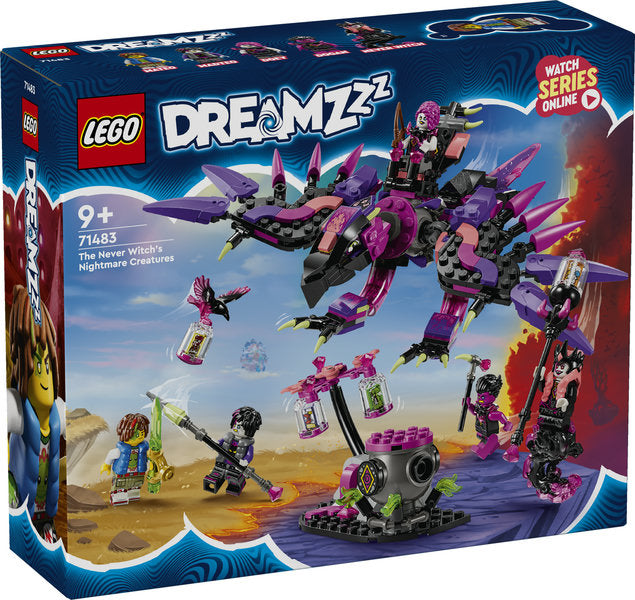 LEGO Dreamzzz Aldrig-heksens mareridtsvæsner 71483