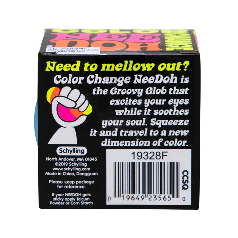 NeeDoh Fidget Bold med Farveskift - Color Changing CDU