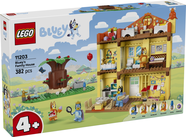 LEGO Bluey Blueys families hus 11203