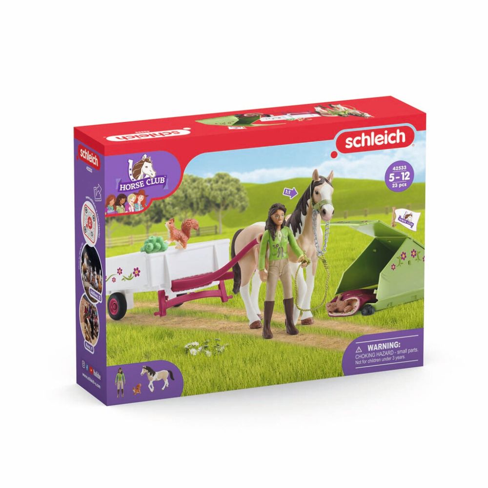 Schleich Horse Club Sarah's Camping 42533