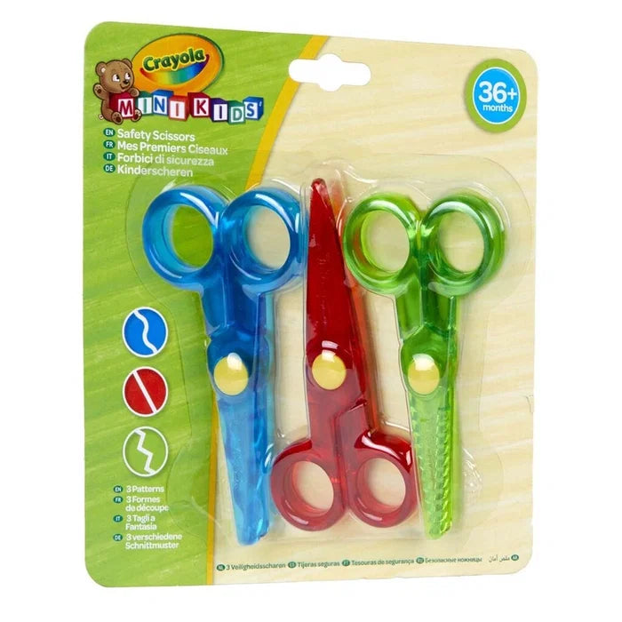 Crayola Mini Kids Safety Sakse 3 pak