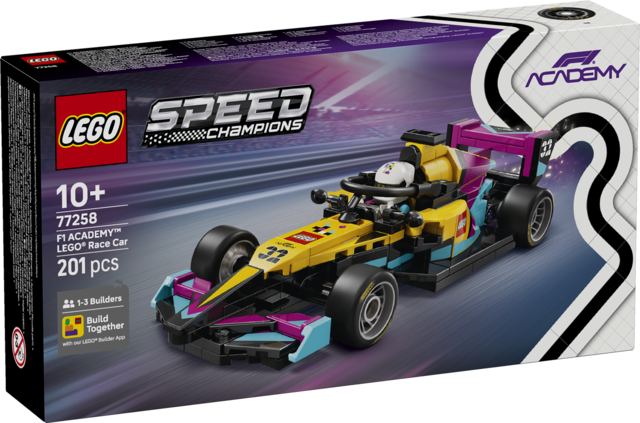 F1 ACADEMY™ LEGO® racerbil V29 77258