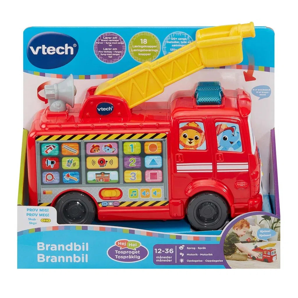Vtech Rescue Buddies Brandbil DK