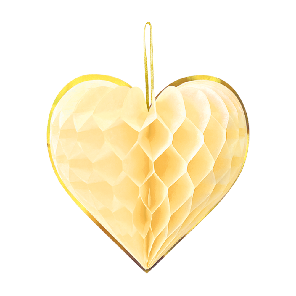 Pastelfarvet honeycombs hjerter