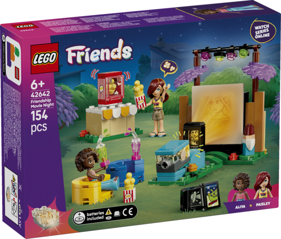 LEGO Friends Venskabs-filmaften 42642