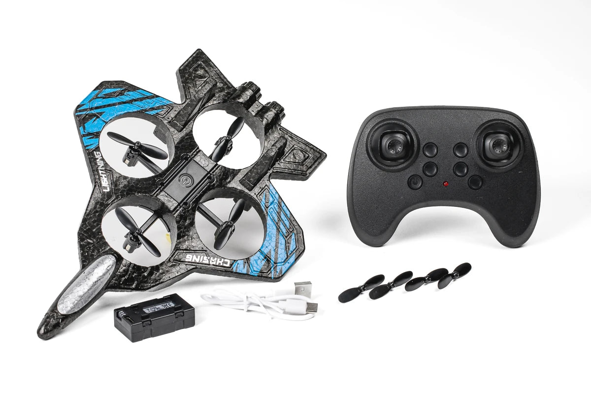 TEC-TOY F16 Jet Drone 2,4GHz w/foam body & light