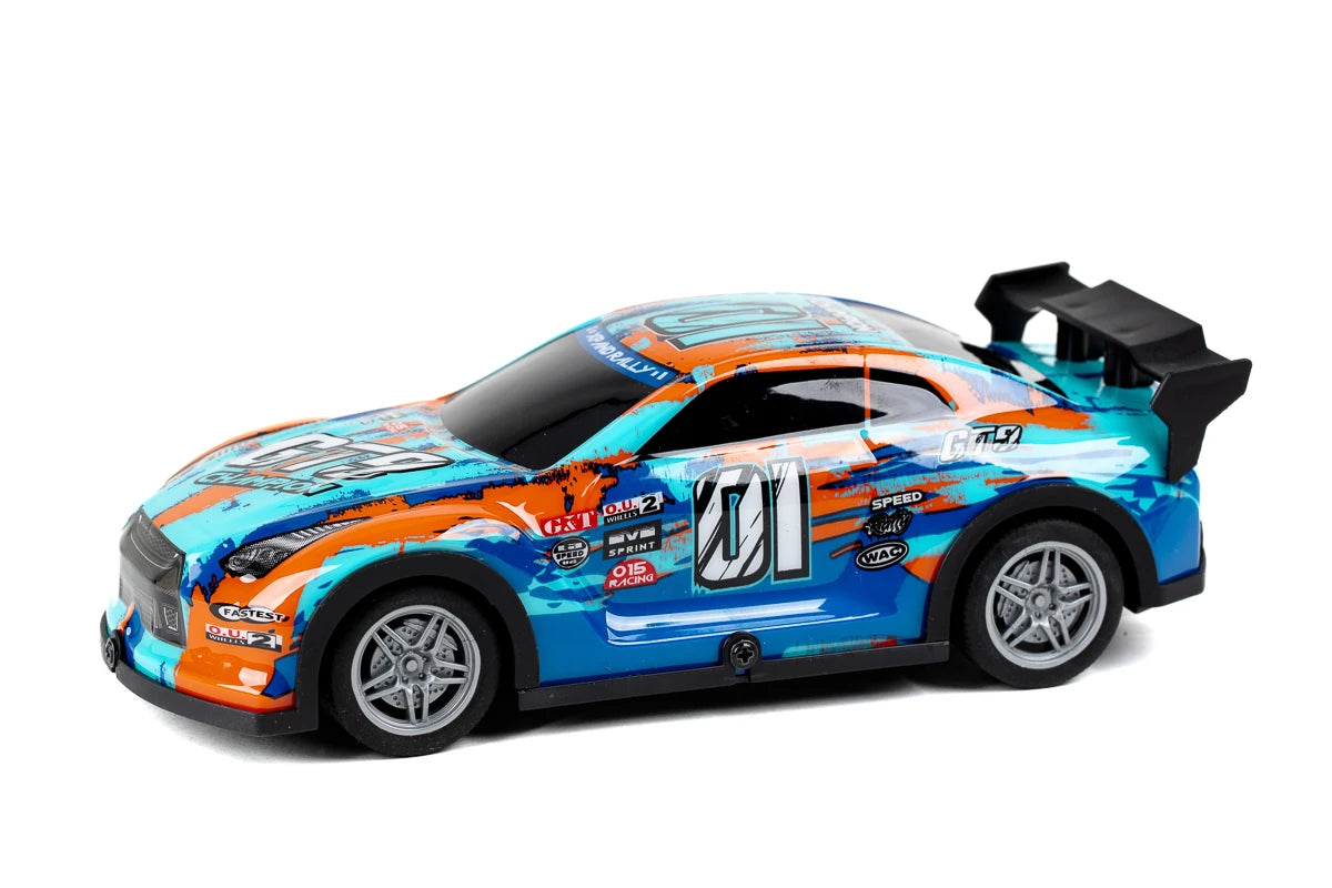 TEC-TOY Champion GT9 w/light R/C 1:22, 2,4GHz, blue/orange