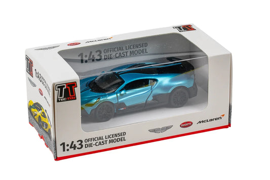 TEC-TOY Bugatti Divo 1:43 die-cast, blue