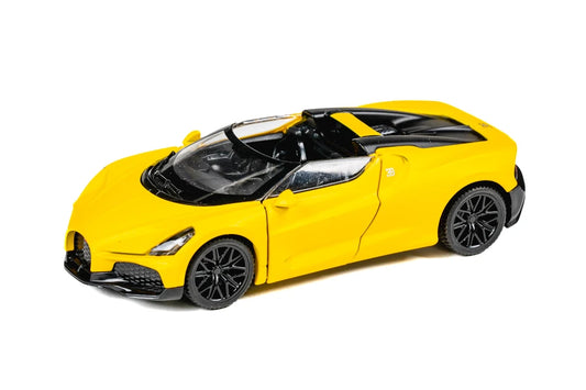 TEC-TOY Bugatti Mistral 1:43 die-cast, yellow