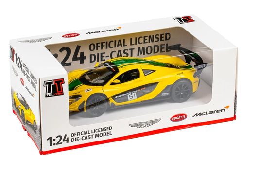 TEC-TOY McLaren P1 GTR 1:24 die-cast, yellow