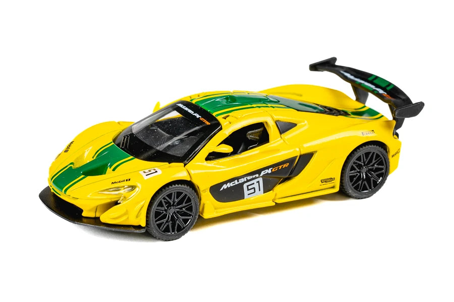 TEC-TOY McLaren P1 GTR 1:43 die-cast, yellow