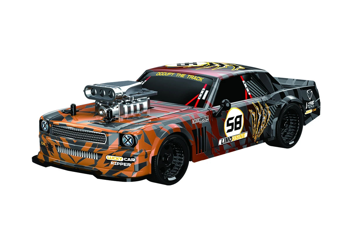 TEC-TOY Extreme Racing R/C 1:16 2,4G 3,7V Li-ion, orange