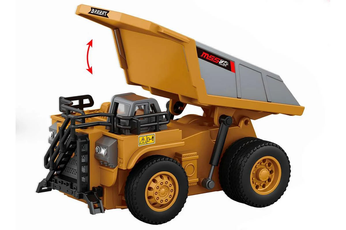 MX R/C Constructions Dump Truck R/C 1:64 2,4GHz 3,7V Li-Ion, 8 channels