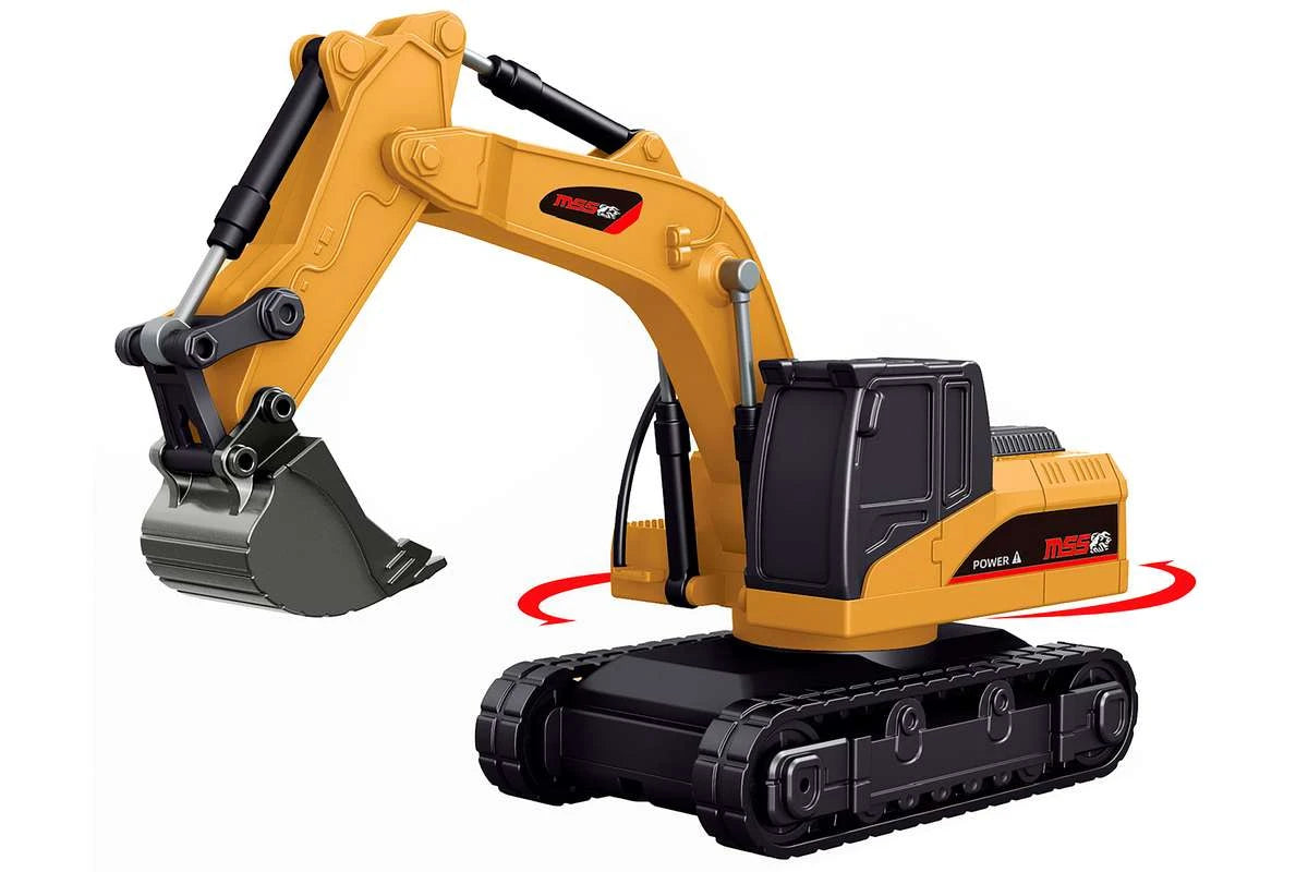 MX R/C Constructions Excavator R/C 1:64 2,4GHz, 3,7V Li-Ion, 8 channels