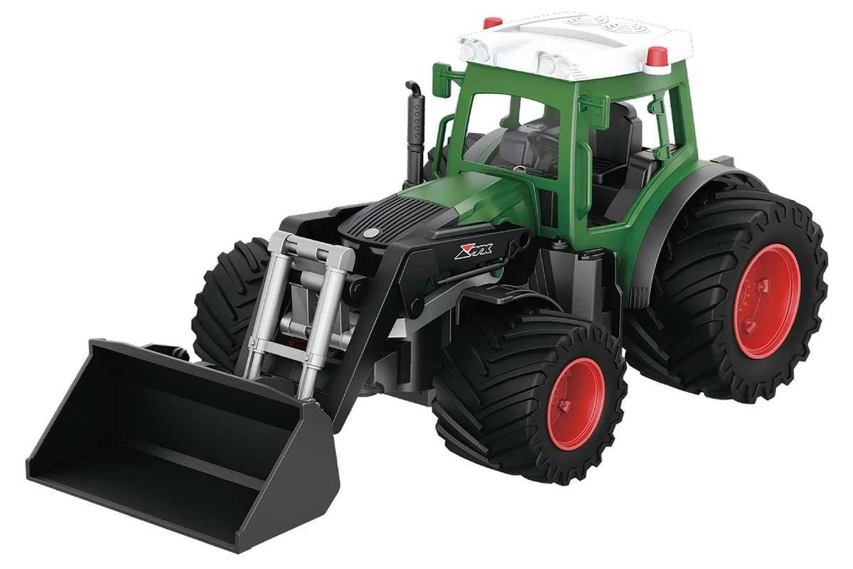 MX R/C Constructions Tractor R/C w/schovel 2,4GHz, 3,7V Li-Ion, green
