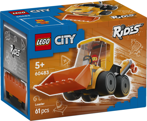 LEGO City Rides Motorer – Læssemaskine 60483