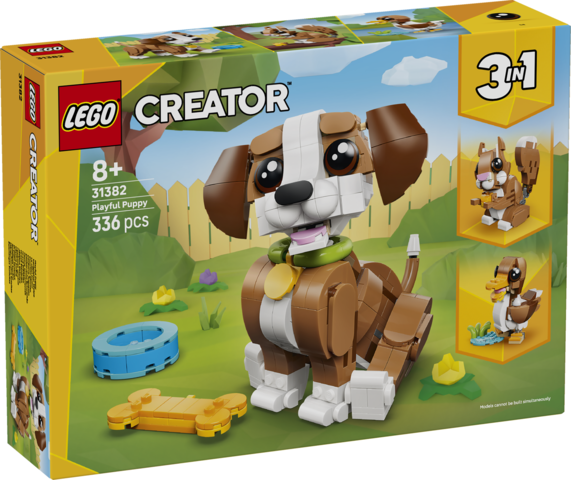LEGO Creator Søde dyr: Legesyg hundehvalp 31382