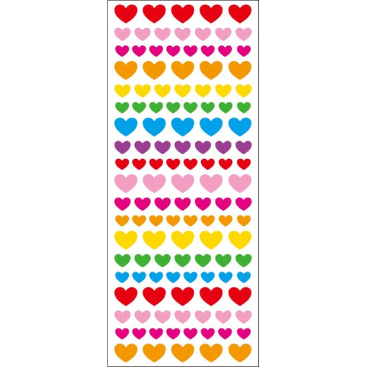 Tinka Stickers med hjerter og glimmer