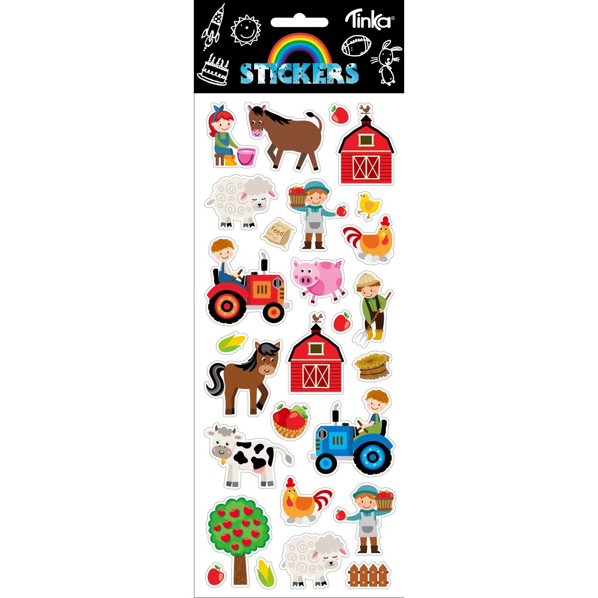 STICKERS BONDEGÅRD TINKA