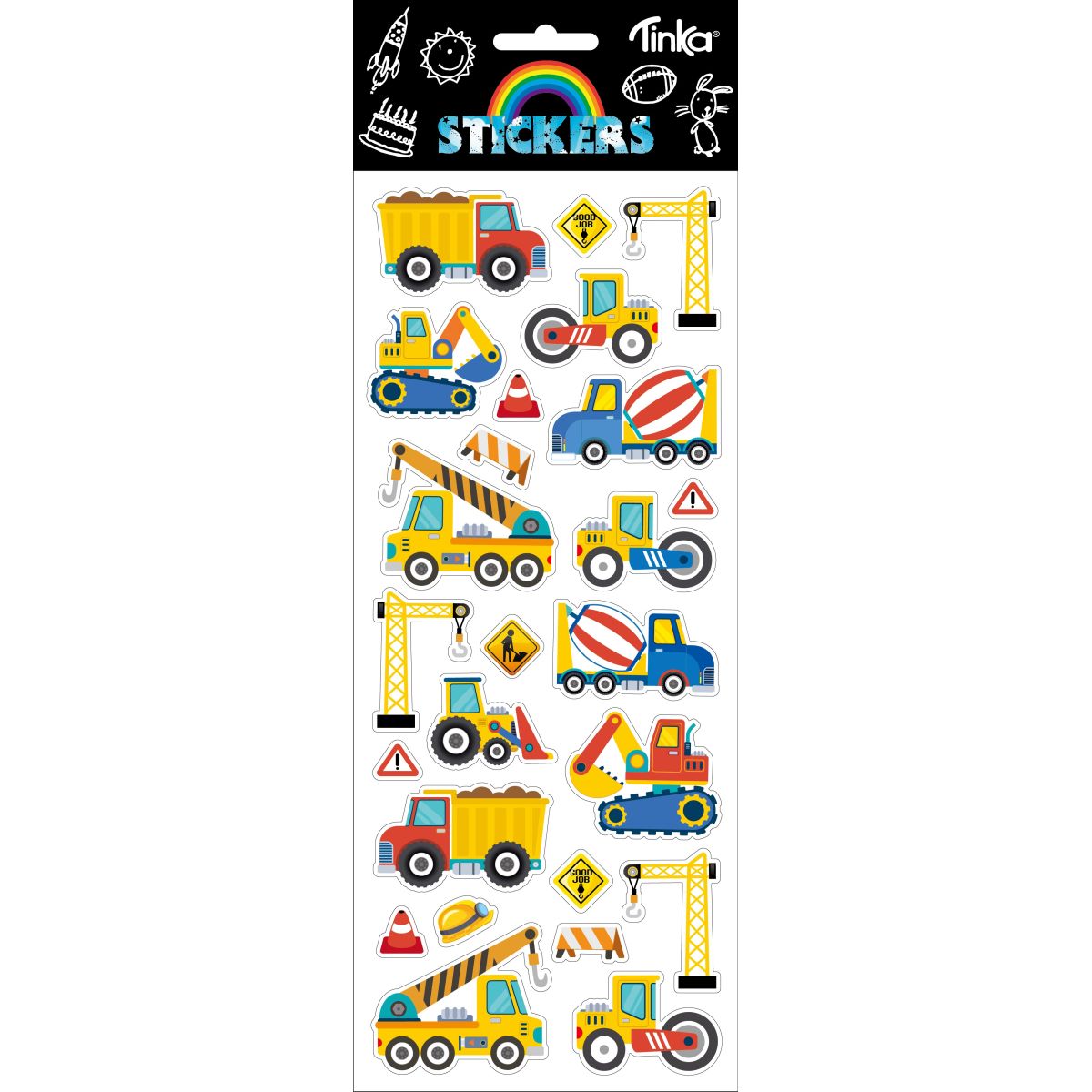 STICKERS KØRETØJ TINKA