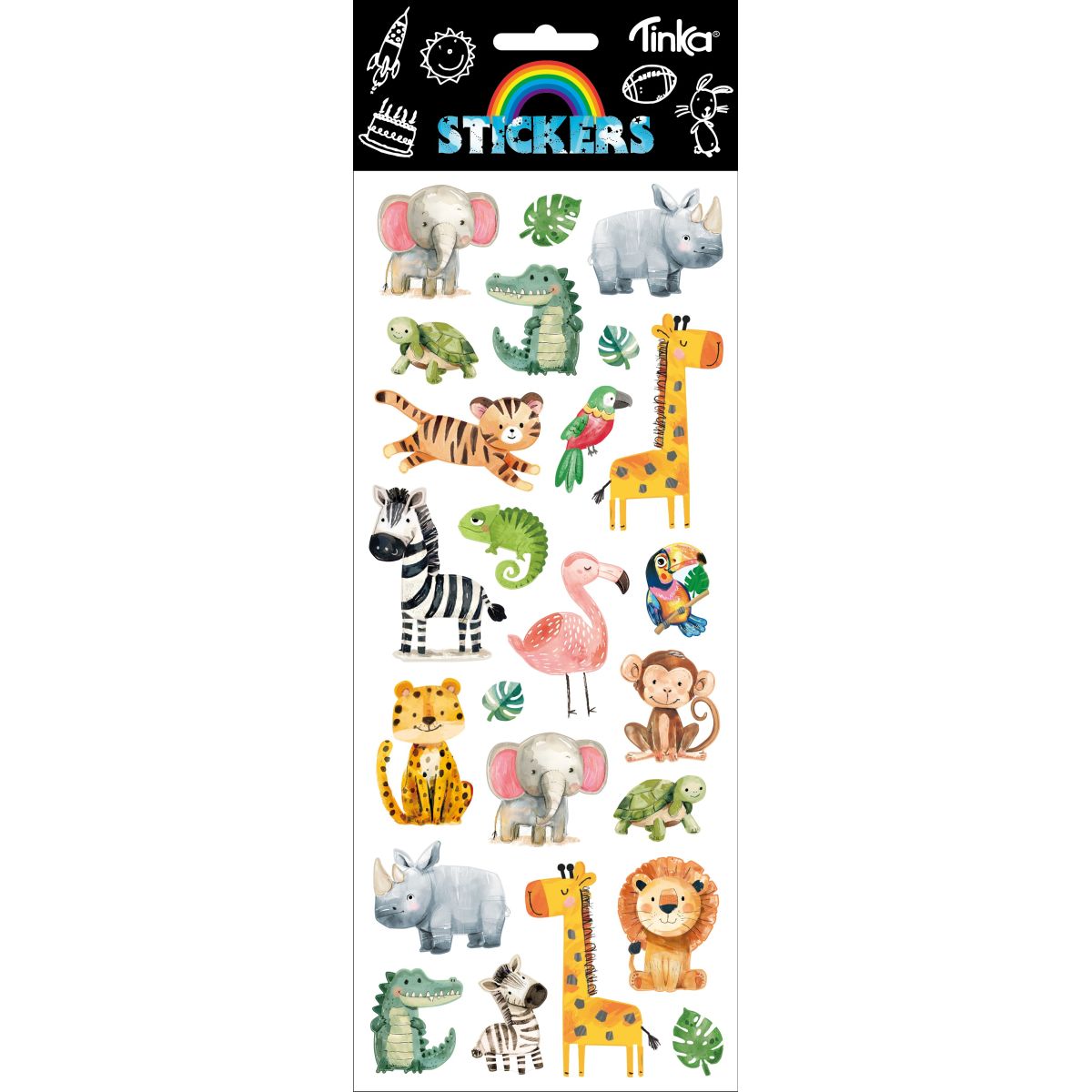 STICKERS JUNGLEDYR TINKA