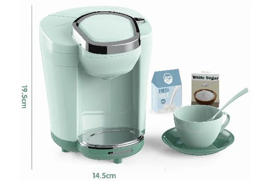 ESPRESSOMASKINE ELEKTRISK MED KAFFEKOP+TILBEHØR
